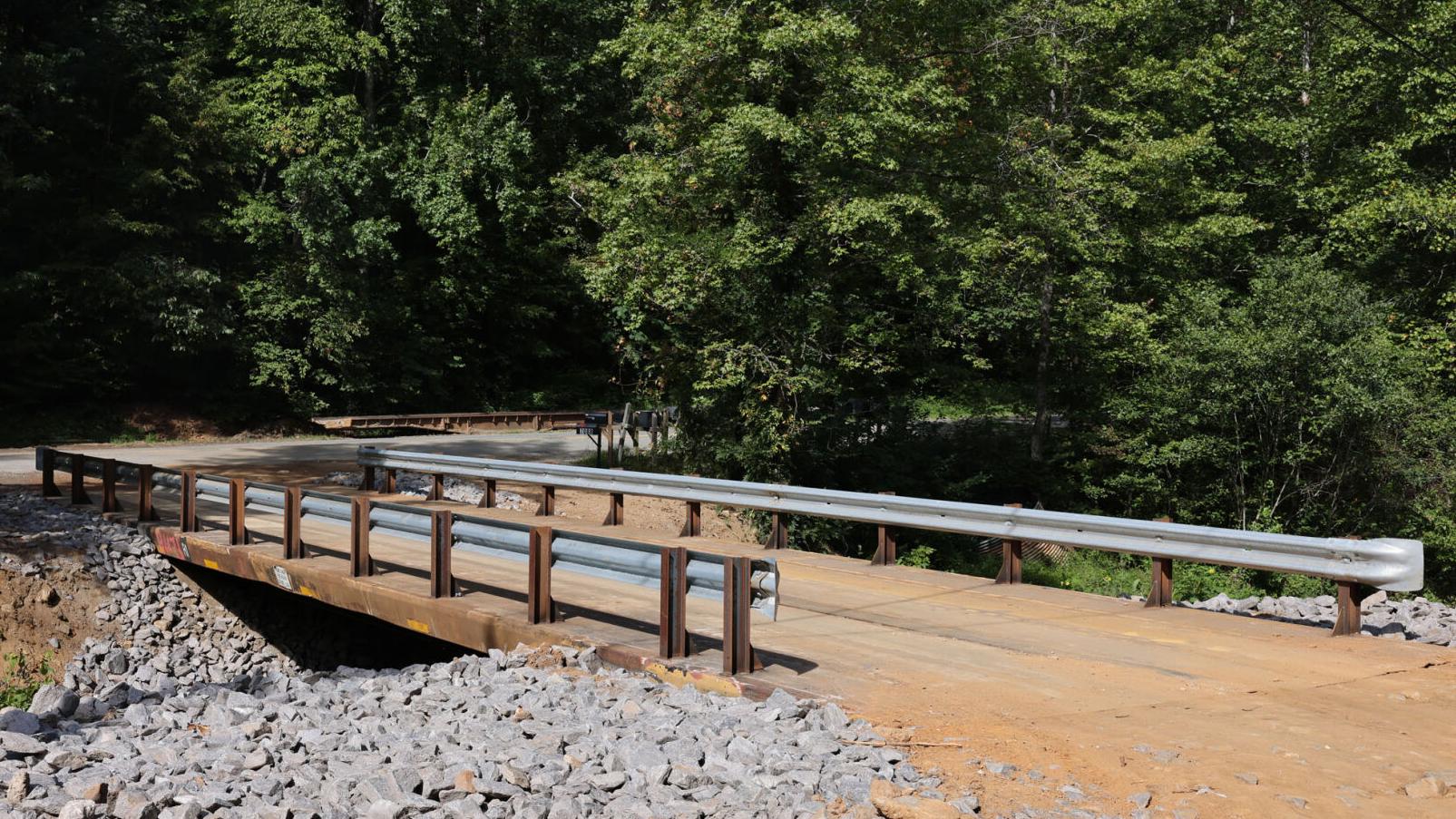 Burke County community gets new bridge one month before Hurricane Helene anniversary